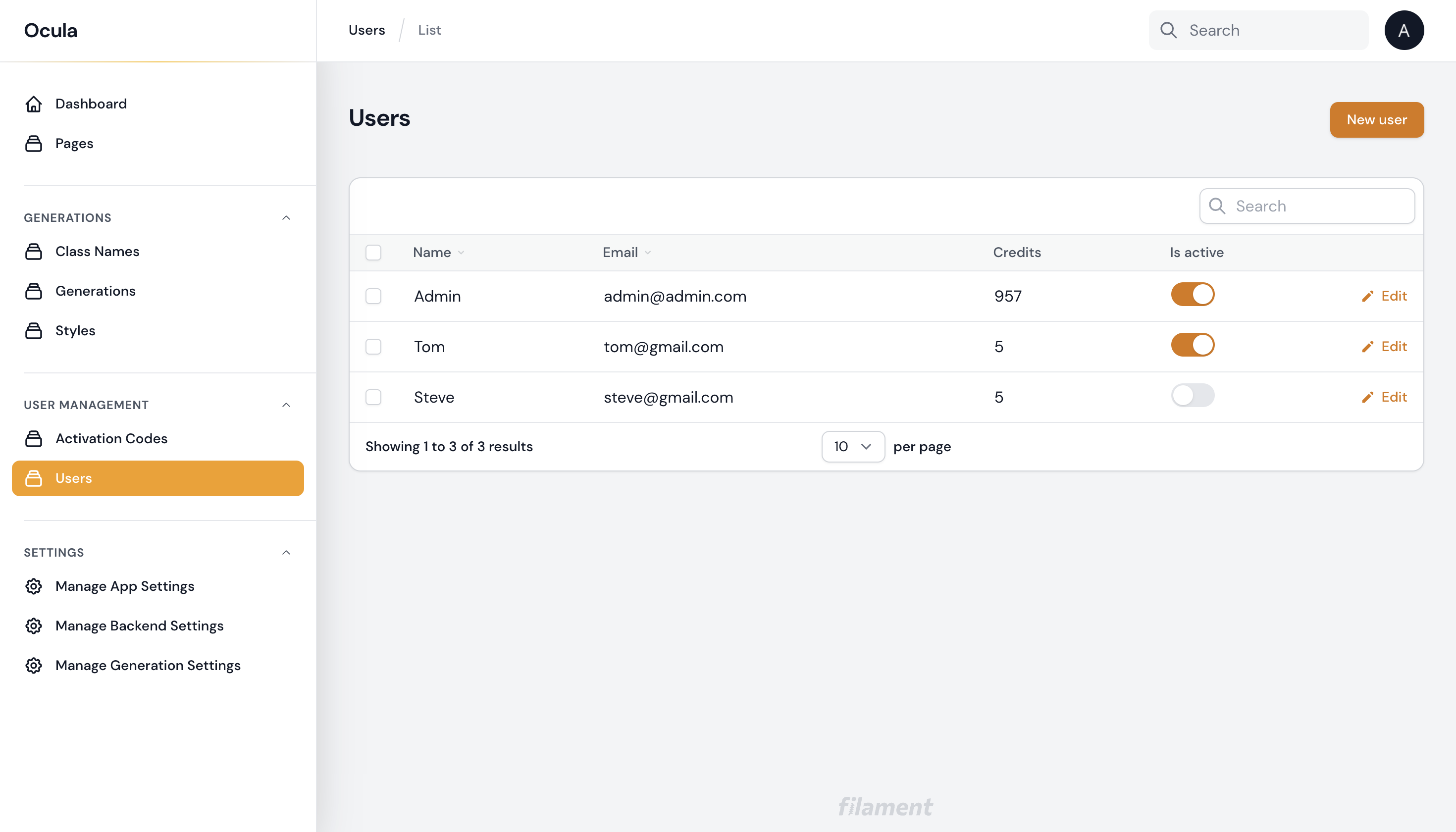 User Management